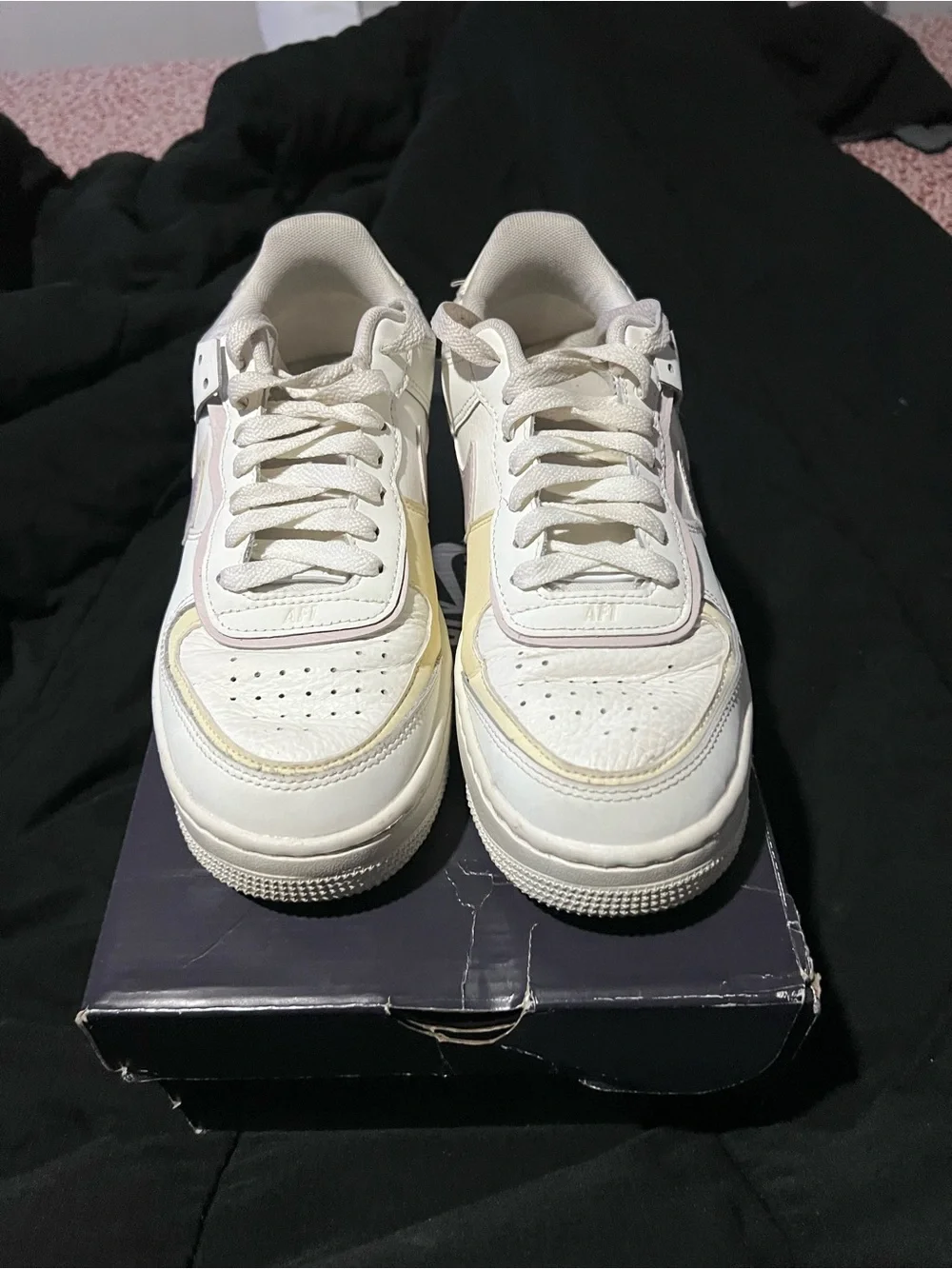 Nike Air Force 1 Shadow Sail Platinum Violet W Size 6.5
